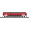 Type DBz 751 2nd Class Bilevel Coach - 3-Rail - Ready to Run - Start Up -- German Railroad DBAG (Era V Regional Express, red, gr