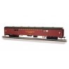 72′ Smooth-Side Baggage - Ready to Run -- Pennsylvania Railroad 9275 (Tuscan, black), HO, Bachmann Industries 14409