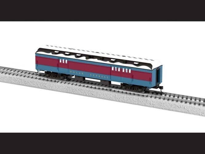 Heavyweight Baggage - Ready to Run - The Polar Express(TM) -- The Polar Express (blue, red), HO, Lionel 2455010
