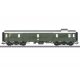 Type Pw4ue Baggage Car - 3-Rail - Ready to Run -- German Federal Railroad DB (Era IIIb, green, silver), HO, Marklin, Inc 42540