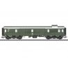 Type Pw4ue Baggage Car - 3-Rail - Ready to Run -- German Federal Railroad DB (Era IIIb, green, silver), HO, Marklin, Inc 42540