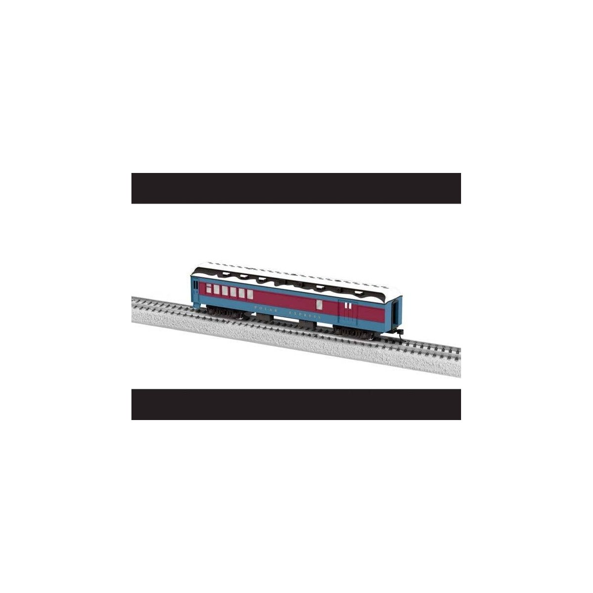 Heavyweight Combine - Ready to Run - The Polar Express(TM) -- The Polar Express (blue, red), HO, Lionel 2455020