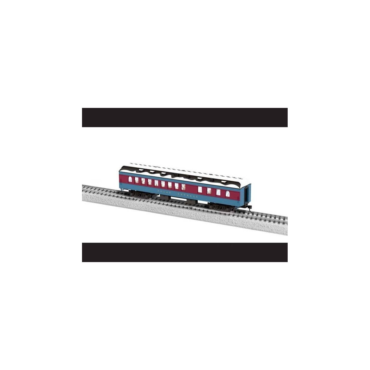 Heavyweight Diner - Ready to Run - The Polar Express(TM) -- The Polar Express (blue, red), HO, Lionel 2455030
