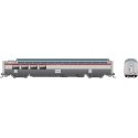 SP 3/4 Dome Lounge Smooth Sides - Ready to Run -- Southern Pacific 3602 (silver, red), N, Rapido Trains Inc 575008