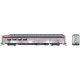 SP 3/4 Dome Lounge Smooth Sides - Ready to Run -- Southern Pacific 3604 (silver, red), N, Rapido Trains Inc 575010