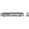 SP 3/4 Dome Lounge Smooth Sides - Ready to Run -- Southern Pacific 3604 (silver, red), N, Rapido Trains Inc 575010