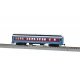 Heavyweight Coach - Ready to Run -- The Polar Express (blue, red), HO, Lionel 2054510