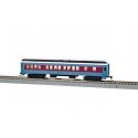 Heavyweight Coach - Ready to Run -- The Polar Express (blue, red), HO, Lionel 2054510