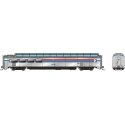 SP 3/4 Dome Lounge Smooth Sides - Ready to Run -- Amtrak 9372 (Phase 1, silver, red, blue, white), N, Rapido Trains Inc 575012