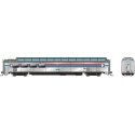 SP 3/4 Dome Lounge Smooth Sides - Ready to Run -- Amtrak 9371 (Phase 1, silver, red, blue, white), N, Rapido Trains Inc 575011