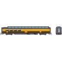 SP 3/4 Dome Lounge Fluted Sides - Ready to Run -- Southern Pacific 3602 (UP Streamliner, Armour Yellow, gray, red), N, Rapido Tr