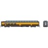 SP 3/4 Dome Lounge Fluted Sides - Ready to Run -- Southern Pacific 3602 (UP Streamliner, Armour Yellow, gray, red), N, Rapido Tr