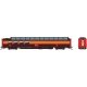 SP 3/4 Dome Lounge Fluted Sides - Ready to Run -- Southern Pacific 3606 (Daylight, red, orange, black), N, Rapido Trains Inc 575