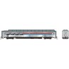 SP 3/4 Dome Lounge Smooth Sides - Ready to Run -- Amtrak 9373 (Phase 1, silver, red, blue, white), N, Rapido Trains Inc 575013