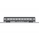 Type Az Eurofima 1st Class Compartment Car - 3-Rail - Ready to Run -- Italian State Railroad FS (Era V 1995, 2-Tone Gray), HO, M