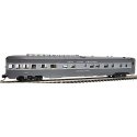 2-1-1 Observation-Buffet-Lounge - Ready to Run -- New York Central - 1946 Post-War (2-Tone Gray), N, Intermountain Railway Compa