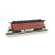 1860 - 1880 Wood Combine - Ready to Run - Silver Series(R) -- Painted, Unlettered (red), HO, Bachmann Industries 13502
