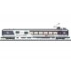 Type WR Mark III EuroCity Dining Car - Ready to Run - Minitrix -- Swiss Federal Railways (Era V 2000, gray, white, red), N, Trix
