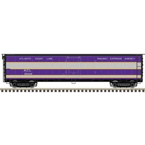 ACF/REA Steel Express Reefer - Ready to Run - Master(R) -- Atlantic Coast Line 3007 (As-Delivered, purple, silver, yellow, white