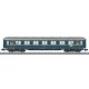 Type A4ue 1st Class Compartment - Ready to Run - Minitrix -- German Federal Railroad DB (Era III 1957, blue, gray), N, Trix 1559