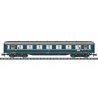 Type A4ue 1st Class Compartment - Ready to Run - Minitrix -- German Federal Railroad DB (Era III 1957, blue, gray), N, Trix 1559