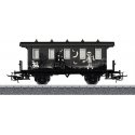 2-Axle Passenger Car - 3-Rail - Start Up -- Halloween (black, glow-in-the-dark graphics), HO, Marklin, Inc 48620