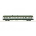 Type A9 1st Class Coach - Ready to Run - Minitrix -- French State Railways SNCF (Era V 1994, gray, white, yellow), N, Trix 1846