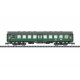 Type Byg 515 2nd Class Rebuild Coach - Ready to Run - Minitrix -- German Federal Railroad DB (Era IV 1984, green, gray), N, Trix