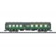 Type AByg 503 1st/2nd Class Rebuild Coach - Ready to Run - Minitrix -- German Federal Railroad DB (Era IV 1984, green, gray, Coa