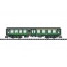 Type AByg 503 1st/2nd Class Rebuild Coach - Ready to Run - Minitrix -- German Federal Railroad DB (Era IV 1984, green, gray, Coa