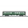 Type BDyg 532 2nd Class Rebuild Combine - Ready to Run - Minitrix -- German Federal Railroad DB (Era IV 1984, green, gray), N, T