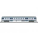 Type Bnrz 450.3 2nd Class Coach - Ready to Run - Minitrix -- Train Rental, Inc. TRI 50 80 22-35 956-8 (Era VI 2021, blue, white,