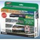 Chicago Metra Bi-Level Commuter Train-Only Set - DCC -- MP36PH Locomotive, 2 Bi-Level Coaches, Bi-Level Club Car, N, Kato USA In