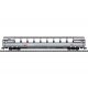 Type SRm EuroCity Panorama Car - Ready to Run - Minitrix -- Swiss Federal Railways (Era V 2000, gray, white, red), N, Trix 18441