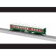 Heavyweight Diner - Ready to Run -- North Pole Central (green, red, white), HO, Lionel 2455210