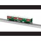 Heavyweight Baggage - Ready to Run -- North Pole Central (green, red, white), HO, Lionel 2455190