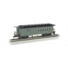 1860 - 1880 Wood Combine - Ready to Run - Silver Series(R) -- Painted, Unlettered (green), HO, Bachmann Industries 13505
