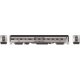 Pullman-Standard 14-4 `Point` Sleeper with Skirts - Ready to Run -- Penn Central 4231 Lords Point (stainless, black, white), HO,