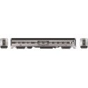 Pullman-Standard 14-4 `Point` Sleeper with Skirts - Ready to Run -- Penn Central 4231 Lords Point (stainless, black, white), HO,