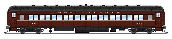 PRR PB70 Combine, 3 P70Coach, Z74D Business Observation Set - RTR -- Pennsylvania Railroad 4792, 3435, 3609, 3724, 7509 Ohio (19