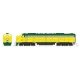 CNW `400` EMD E8A and 5-Car Train-Only Set - LokSound and DCC -- Chicago & North Western (yellow, green), N, Kato USA Inc 106104