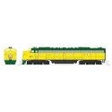 CNW `400` EMD E8A and 5-Car Train-Only Set - LokSound and DCC -- Chicago & North Western (yellow, green), N, Kato USA Inc 106104