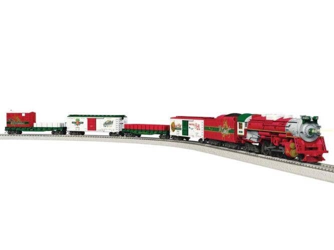 Comet Steam Freight Set - LionChief Sound and Control -- 2-8-4, 4 Cars, FasTrack(R) Oval, Power Pack, Controller, HO, Lionel 236