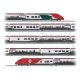 Class RABe 501 Giruno High-Speed Rail Car Train - 3-Rail - Sound & Digital -- Swiss Federal Railways SBB, 2 End Cars, 6 Intermed