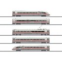 ICE 4 Class 412/812 5-Car Train-Only Set - 3-Rail - Sound and Digital -- German Railroad DB AG (Era VI 2019, white, red, gray), 