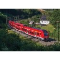 Siemens Desiro HC Class 1462/1862 4-Car Train - Sound and DCC -- German Railroad DBAG (Era VI 2023, red, gray, white), HO, Trix 