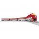 Texas Special Train Set - 3-Rail - LionChief(R) Bluetooth 5.0 Sound and Contro -- Frisco-MKT EMD FT-A, 3 Cars, FasTrack Oval, Po