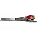 Santa Fe Super Chief Set - 3-Rail w/Sound, LionChief(R) Bluetooth 5.0 Contro -- EMD FT-A, 3 Cars, FasTrack(R) Oval, Remote Contr