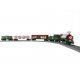 Peppermint Christmas Freight - 3-Rail - LionChief Bluetooth 5.0 Sound & Contro -- 0-8-0, 3 Cars, FasTrack Oval, Controller, O, L