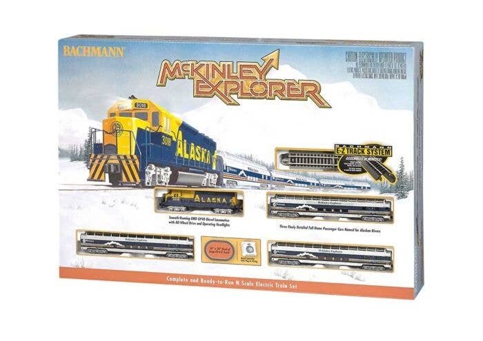 McKinley Explorer Train Set -- Alaska Railroad, N, Bachmann Industries 24023